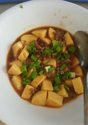 Foto resep mapo tofu