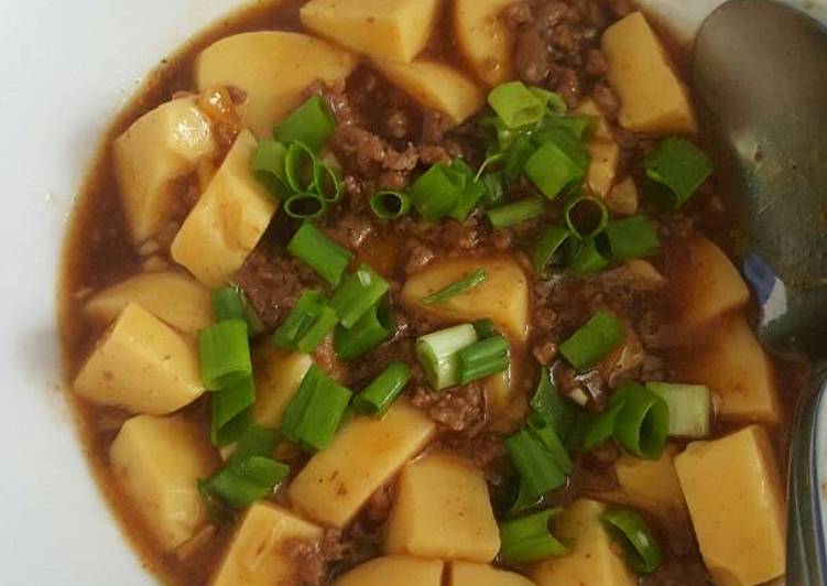 Resep: mapo tofu yang Nikmat