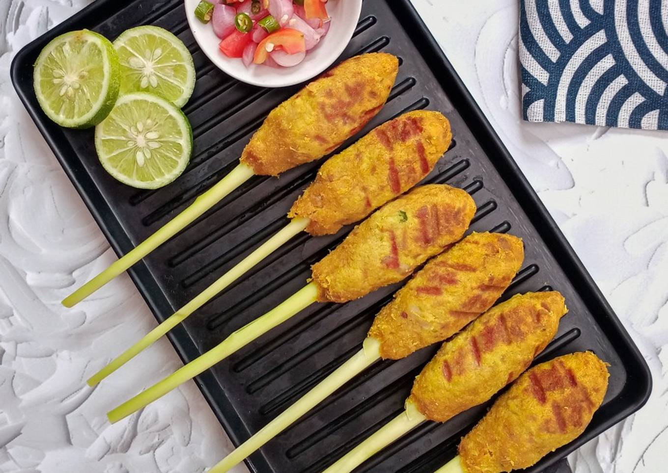 Sate Lilit Ikan Tuna