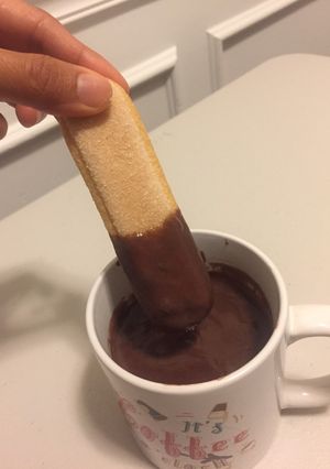 รูปของ ช็อกโกแลตร้อนข้นๆแบบยุโรปHot chocolate