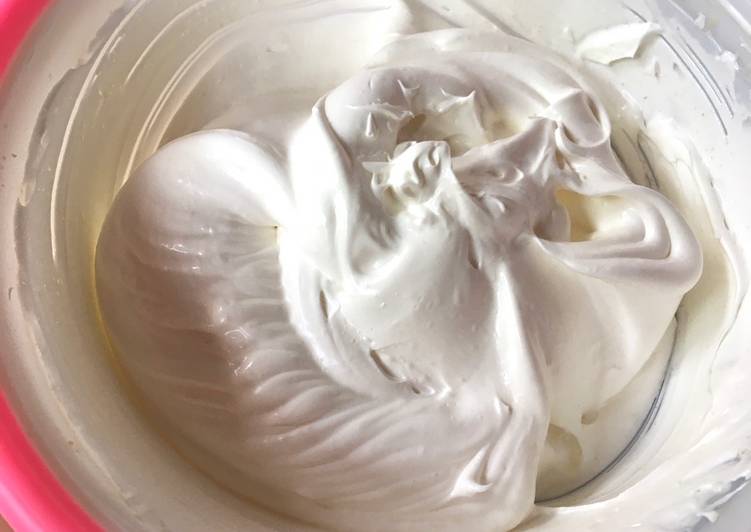 RECOMMENDED! Begini Resep Rahasia Whipped cream homemade. Gampang Banget