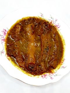 عکسی از دستور خورشت کدو سبز رب اناری با سیاهدانه