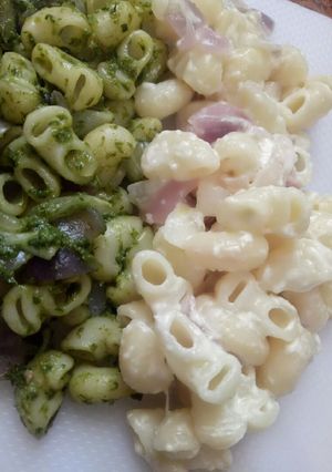 A picture of Combo pack =tangy mint +mild cheesy macrony.
