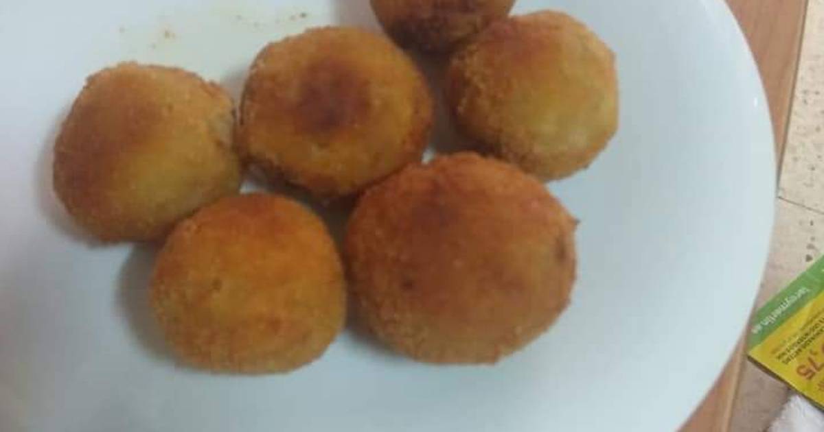 Croquetas de zanahoria encurtida, queso y jamón serrano Receta de Ariel