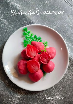 Foto resep Es Kul Kul Strawbery