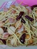 สปาเก็ตตี้พริกแห้ง