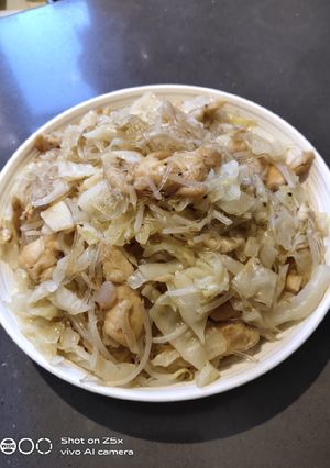 A picture of Stir Fry Cabbage.