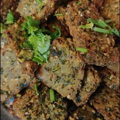 A picture of Multigrain Kothmir vadi.
