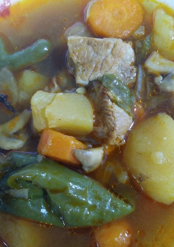 Una foto de Guiso de lomo de cerdo