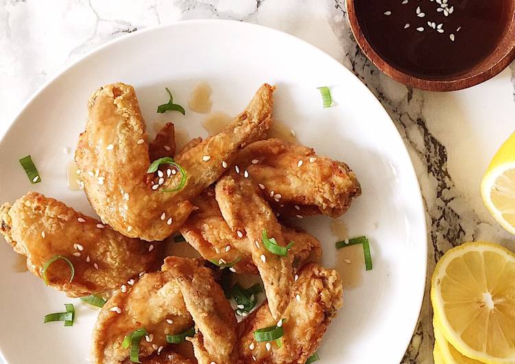 Sweet Chicken wings ala Korea