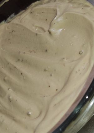 Una foto de Helado de café casero