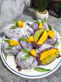 Mochi Mango Sticky Rice Matcha