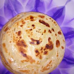 Layered chapati n pojo A picture of Layered chapati n pojo.