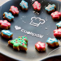 A picture of Calisson: Cookpad and Christmas Sweets.