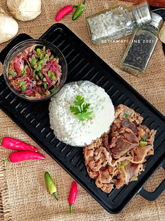 Foto resep Homemade Sei Sapi & Sambal Kecombrang Cabai Hijau
