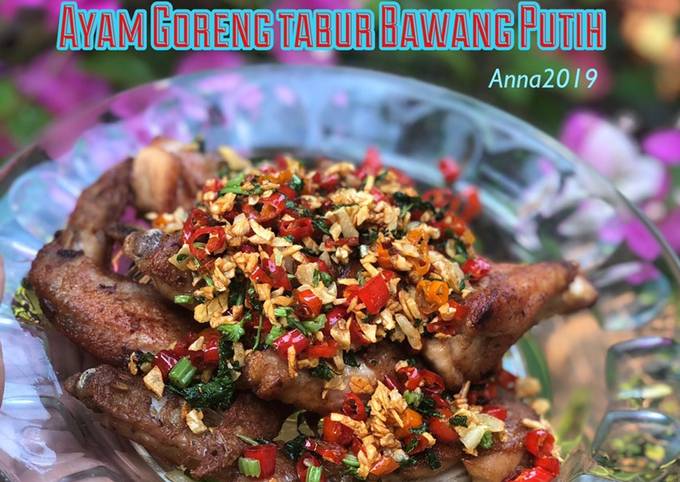 Ayam Goreng Tabur Bawang Putih