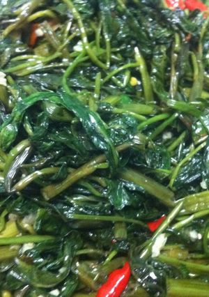 Foto resep Kangkung Tumis Simple banget