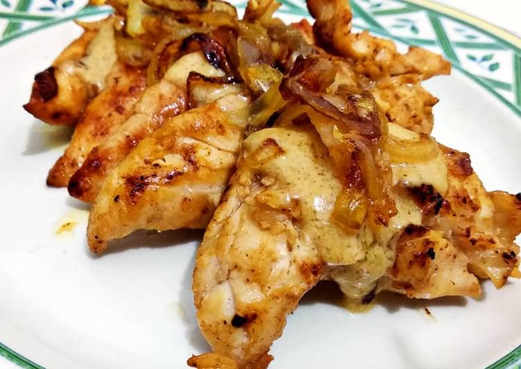 Resep Keto-LowCarb Pan Seared Chicken Tender | Cara Bikin Keto-LowCarb Pan Seared Chicken Tender Yang Menggugah Selera