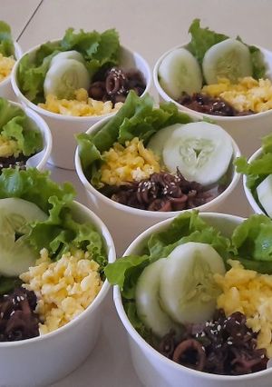 Foto resep Cumi hitam simple