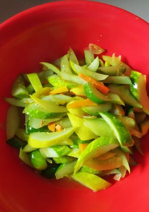 Foto resep Acar kuning mentimun wortel