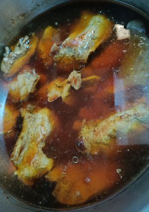 洋蔥紹興酒滷肋排 的食譜成品照片