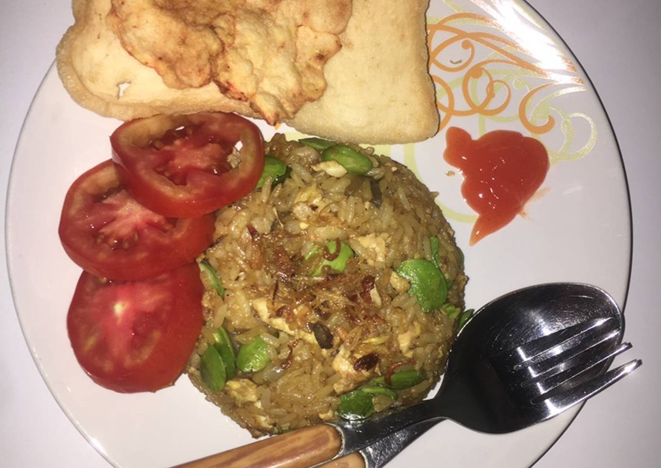 Pita nasi goreng