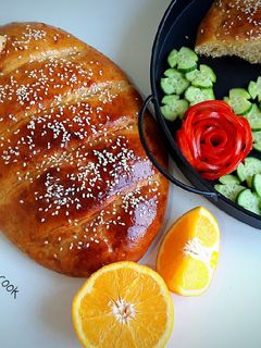 عکسی از دستور نان پرتقالی