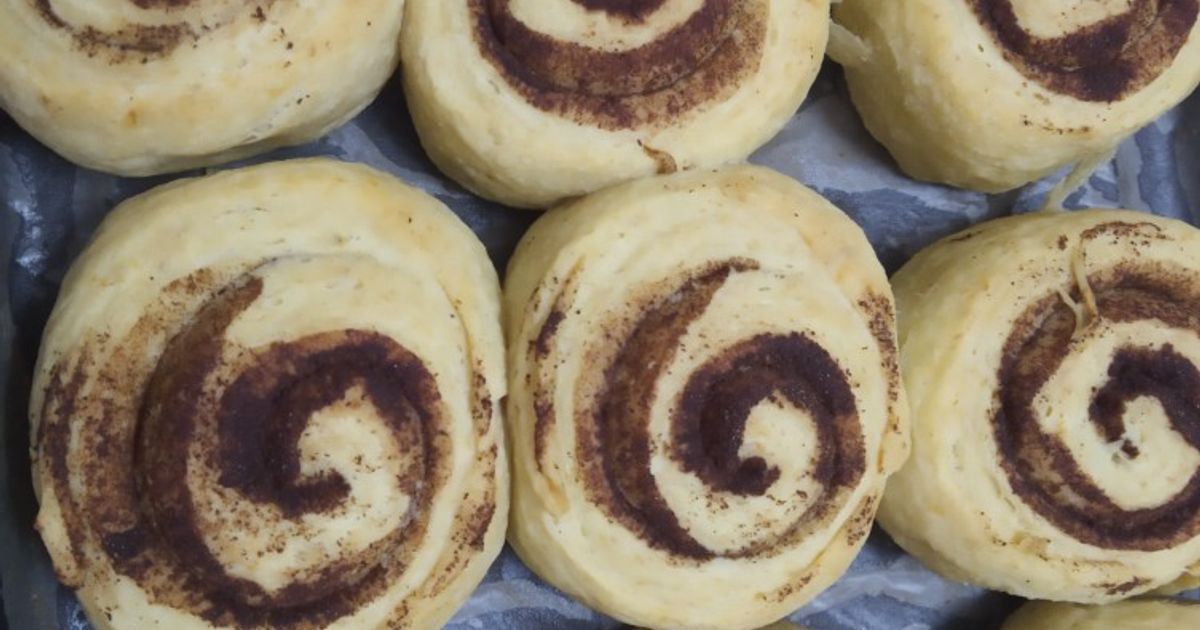 Resep Vegan Chinnamon Roll oleh Darllo's - Cookpad