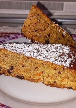 A picture of Carrot and Chocolate Cake.