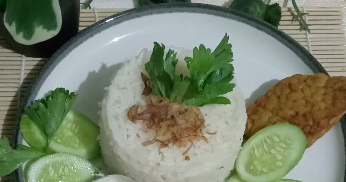 Nasi uduk basmati Magicom