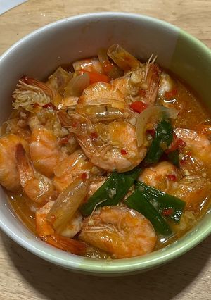 Foto resep Udang saus padang