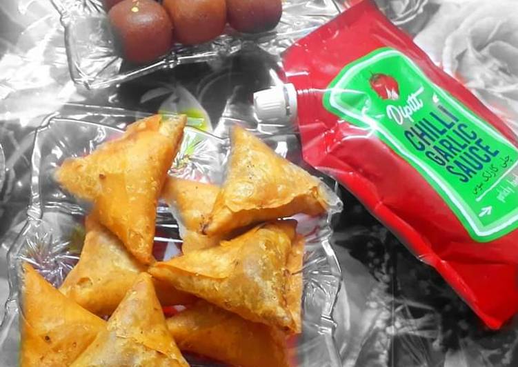Step-by-Step Guide to Prepare Ultimate Cheesy tikka samosa