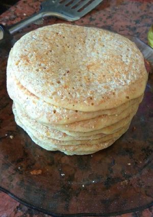 Una foto de Panqueques integrales dulces