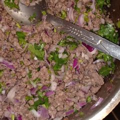 A picture of Samosa fillings.