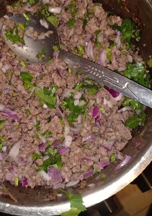 A picture of Samosa fillings.