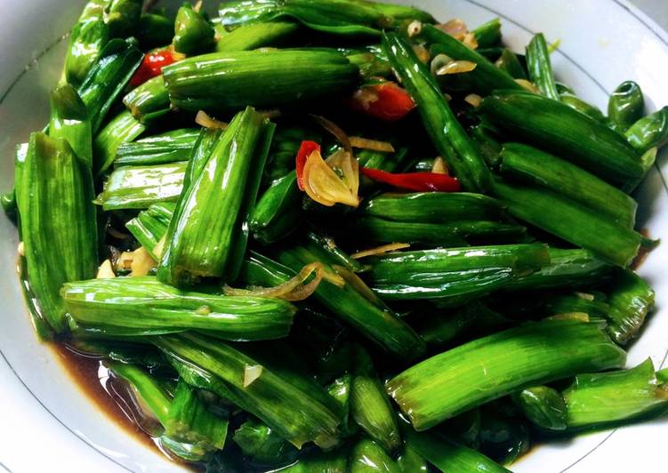 Cara Memasak Sayur Genjer  Pedas Aneka Resep  Terbaik