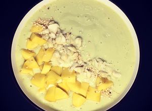 Hình của món [Giảm cân - eat clean #D_24] Sinh tố xoài bơ (304calo).