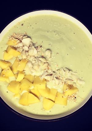 Hình của món [Giảm cân - eat clean #D_24] Sinh tố xoài bơ (304calo).