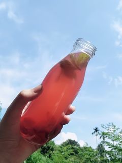 Hình của món Trà mận bạc hà.