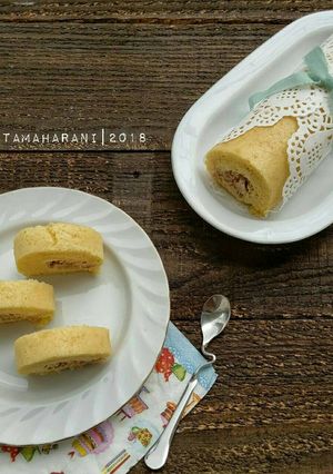 Foto resep Tuna & Cheese Swiss Roll - Ketofy