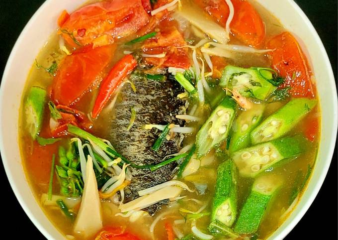 Cách Làm Món Cá dìa nấu canh chua của Pham Huyen - Cookpad