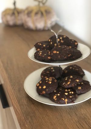 Φωτογραφία της συνταγής Triple chocolate cookies!