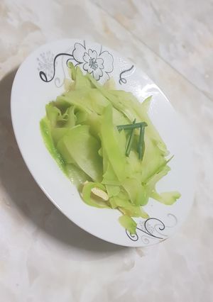 Hình của món Củ Su xào.