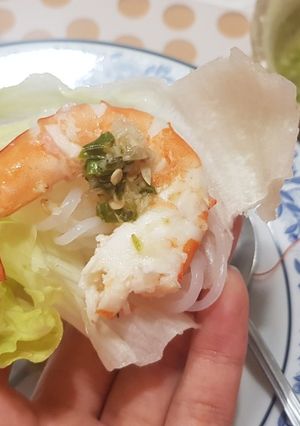 รูปของ เมี่ยงกุ้งเส้นบุก โลว์คาร์บ