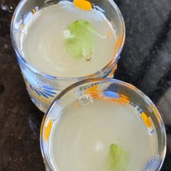 A picture of Aam panna (raw mango drink).
