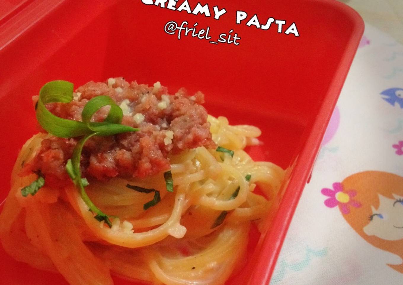Creamy pasta