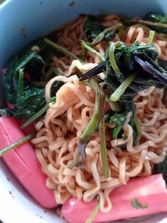 Foto resep Mi Ayam Kangkung