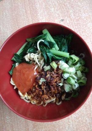 Foto resep Indomie goreng rendang serat hijau
