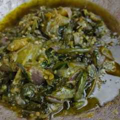 A picture of Sambal ijo padang.