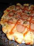 Pizza panggang tanpa telur